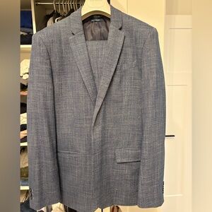 Perry Ellis Blue Suit